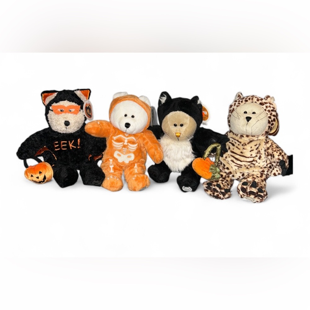 Halloween Themed Starbucks Bearistas Plush